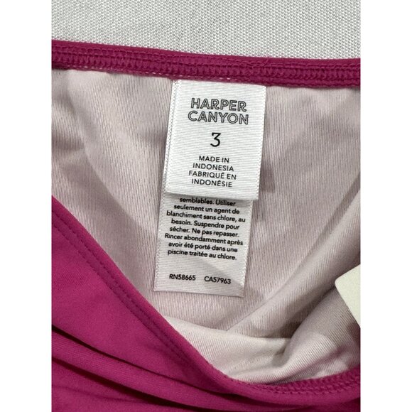 HARPER CANYON Girls Multicolor Two-Piece Swimsuit Set 3 - Picture 7 of 7